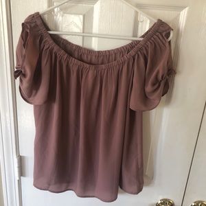 Off the shoulder top